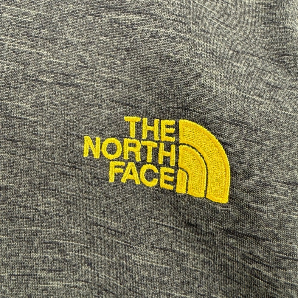 The North Face Mens Full Zip Jacket Olive Green Trim Mock Neck Fleece Size XL - Picture 11 of 14